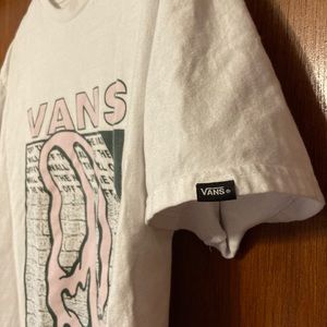 Vans “now or never” t shirt